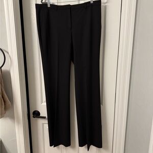 Theory Classic Black Wide Leg Dress Pants